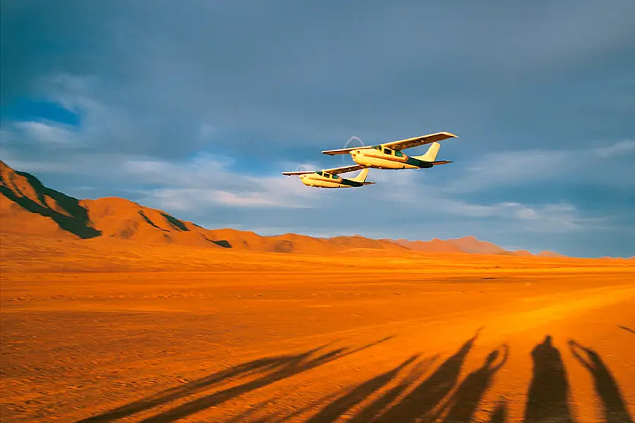 Avion Namibie Beatriz Aebischer